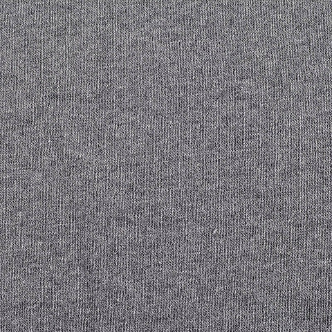Grey Marl French Terry, Cotton-Poly, 278 gsm