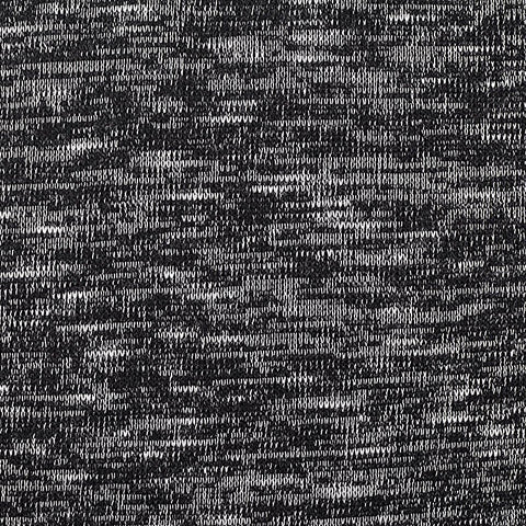 Black Marl Scuba Knit, Acrylic-Viscose
