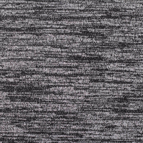 Black Marl Knit, Viscose-Poly, 200 gsm