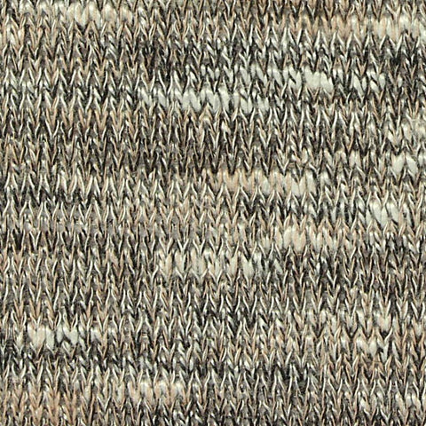 Black Heathered-Marl Chunky Knit, Poly-Viscose, 217 gsm