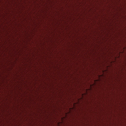 100% Viscose Crepe Fabric, 133 gsm, 135 cm — Red