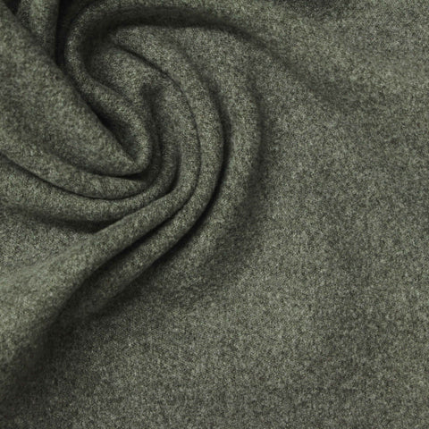 Green-Grey Heather Velvet, Polyester