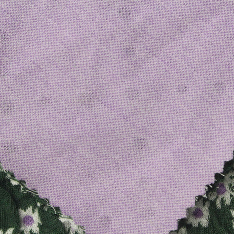 White Flowers Jacquard, Polyester