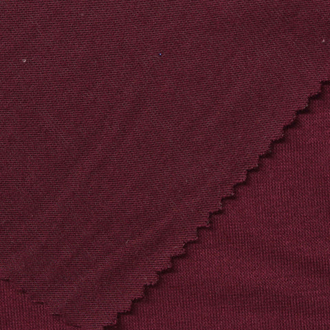 Viscose Stretch Jersey Knit Fabric, 159 gsm, 150 cm — Red