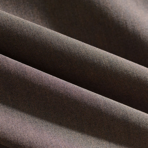 Brown Marl Knit, Poly-Cotton