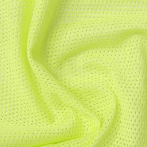 100% Polyester Warp Knit Fabric, 110 gsm, 150 cm — Yellow