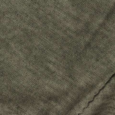 Green Marl Jersey Knit, Viscose, 119 gsm