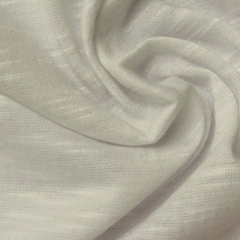 Light Grey Marl Jersey Knit, Poly-Viscose, 148 gsm