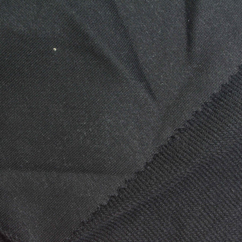 Cotton Polyester French Terry Fabric, 260 gsm, 175 cm — Grey