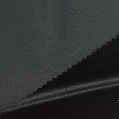 Black Brushed Fleece, Polyester
