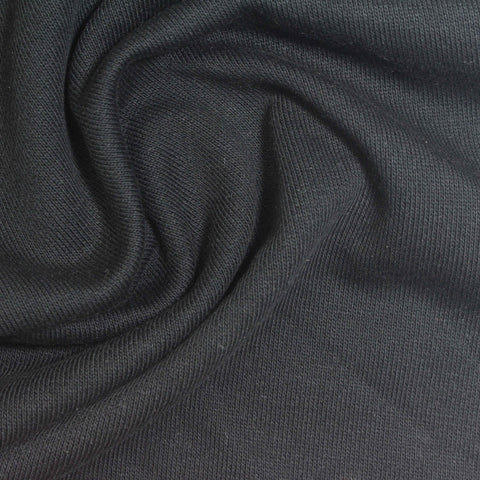 Cotton Polyester French Terry Fabric, 303 gsm, 180 cm — Grey