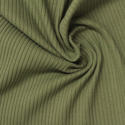 Olive Rib Knit