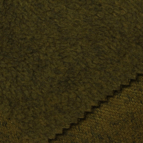 Olive Marl Knit, Polyester, 270 gsm