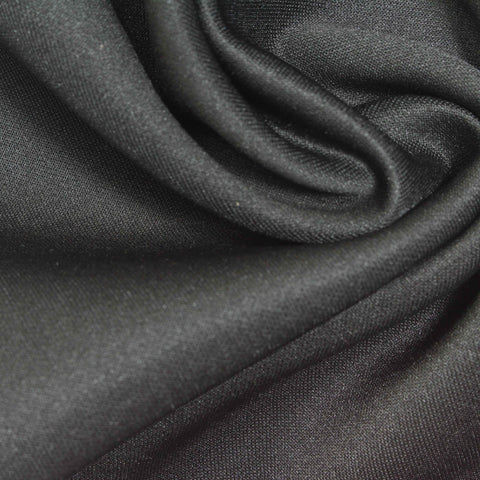 Polyester Viscose Stretch Scuba Knit Fabric, 270 gsm, 160 cm — Grey