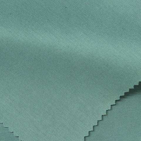 Viscose Nylon Stretch Ponte Knit Fabric, 350 gsm, 150 cm — Green