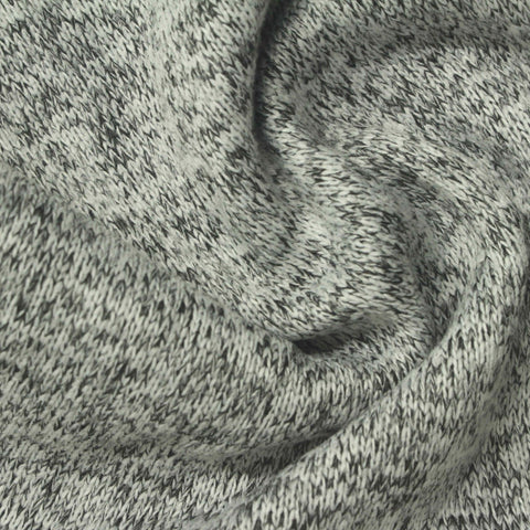 Grey Marl Chunky Knit, Polyester
