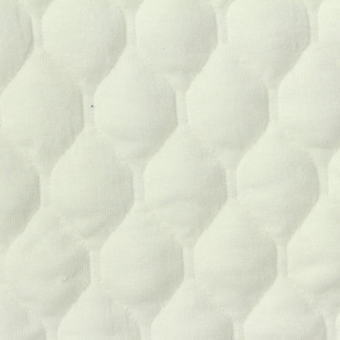 Cream Honeycomb Jacquard, Polyester