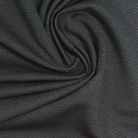 Polyester Stretch Mesh Fabric, 140 gsm, 160 cm — Grey