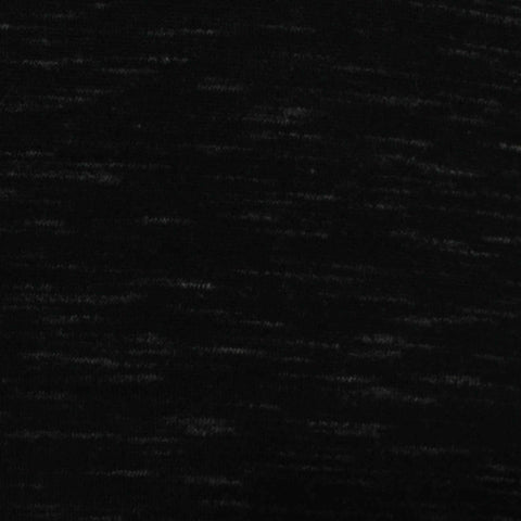 Black Marl French Terry, Viscose-Poly, 288 gsm