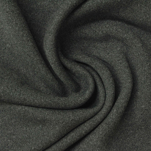 Dark Grey Marl Knit, Polyester, 240 gsm