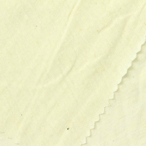 Linen Cotton Jersey Knit Fabric, 150 gsm, 150 cm — Yellow