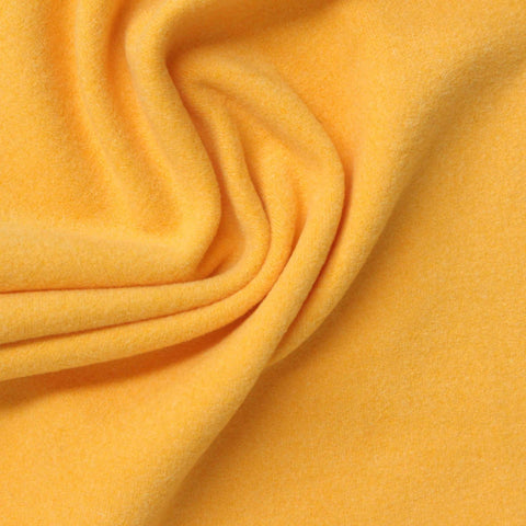 Polyester Stretch Velvet Fabric, 280 gsm, 185 cm — Yellow