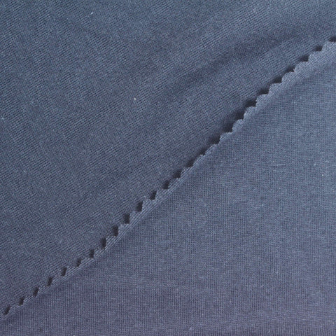 100% Cotton Jersey Knit Fabric, 135 gsm, 160 cm — Navy