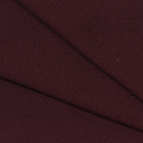Polyester Stretch Linen-Look Fabric, 230 gsm, 170 cm — Red