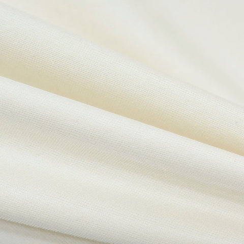 Cotton Viscose French Terry Fabric, 390 gsm, 170 cm — White