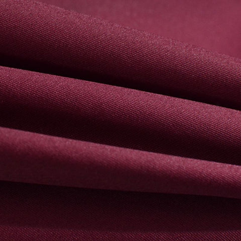 Cotton Polyester Stretch Twill Fabric, 220 gsm, 136 cm — Purple