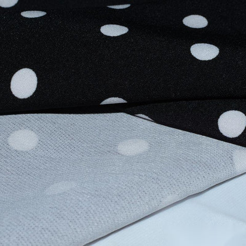 White Dots Twill, Polyester