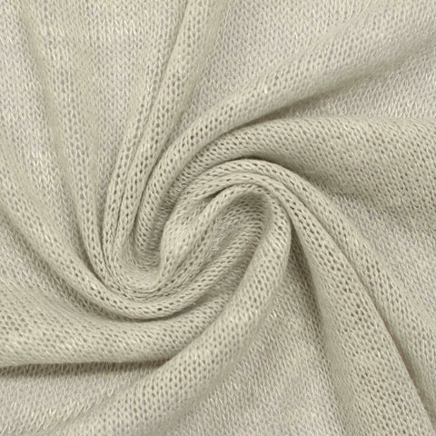 Viscose Polyester Stretch Jersey Knit Fabric, 200 gsm, 152 cm — Grey