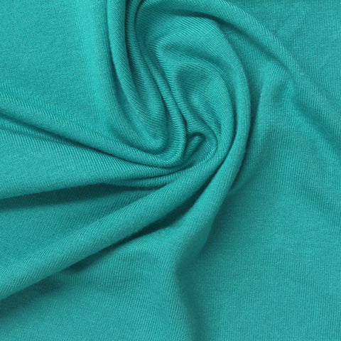 Teal Jersey Knit, Viscose