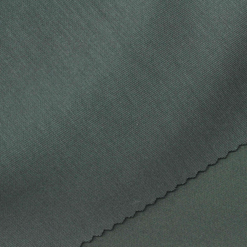 Modal Polyester Stretch Scuba Knit Fabric, 280 gsm, 165 cm — Green