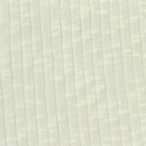 White Textured Rib Knit, Poly-Viscose