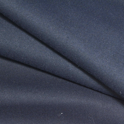 Scuba Knit Fabric, 430 gsm, 160 cm — Navy