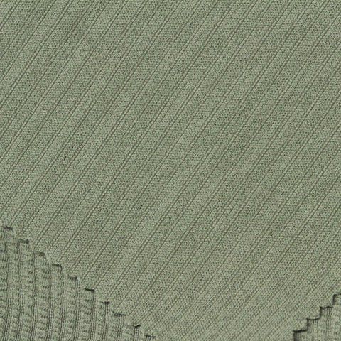 Sage Textured Rib Knit, Polyester