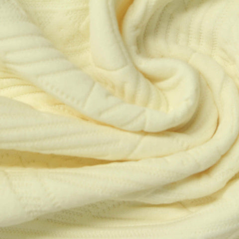 Yellow Triangles Jacquard, Polyester