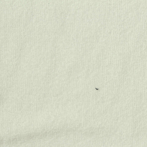 Off-White Textured French Terry, Cotton-Poly