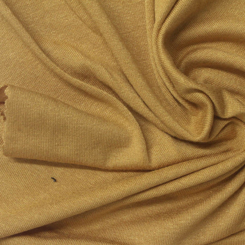 Mustard Jersey Knit, Viscose
