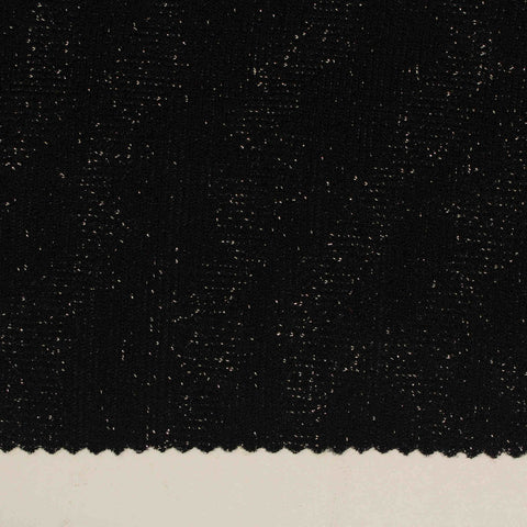 Black Flecks Knit, Nylon-Modal