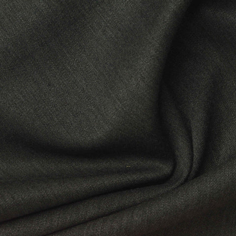 Dark Charcoal Twill, Poly-Viscose