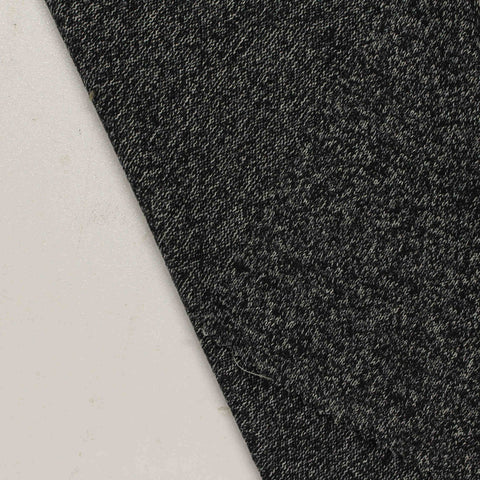 Dark Grey Marl Knit, Viscose-Poly, 200 gsm