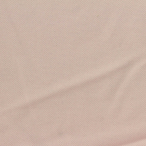 100% Cotton Piqué Knit Fabric, 195 gsm, 184 cm — Beige