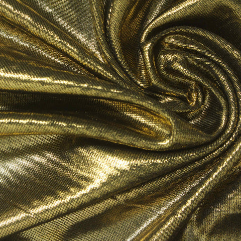 Polyester Stretch Rib Knit Fabric, 150 gsm, 155 cm — Green
