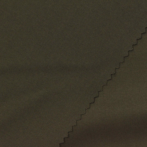 Dark Brown Twill, Poly-Viscose
