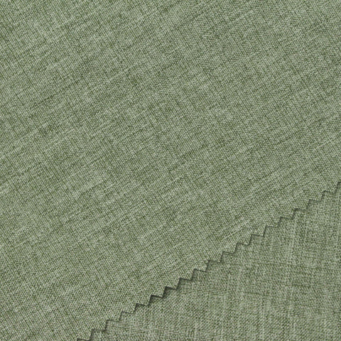 Sage Marl Linen-Look, Poly-Viscose