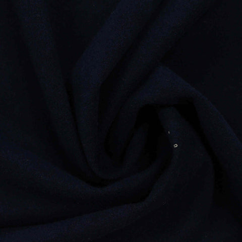 Faux Suede Fabric, 285 gsm, 130 cm — Navy
