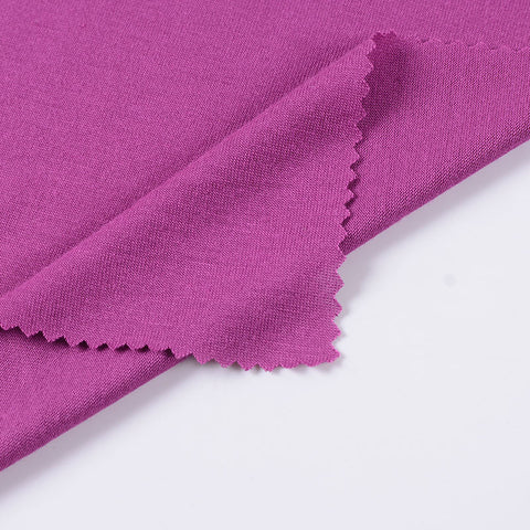 100% Viscose Jersey Knit Fabric, 142 gsm, 165 cm — Pink, ref EF-3214