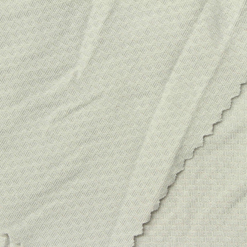 White Tone-on-Tone Mesh, Polyester